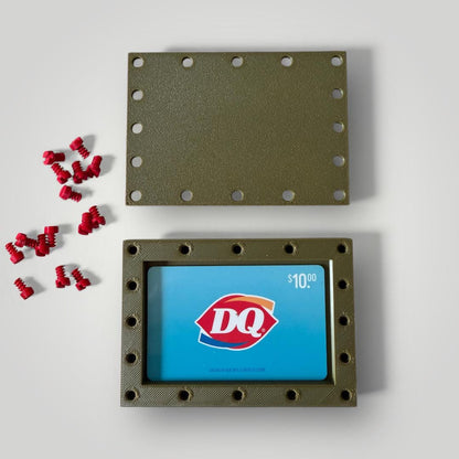 Slightly Annoying Gift Card Box: Fun Frustration Gift Box, 3D Printed Gift Card Box, Nested Screw, Funny Gag Gift