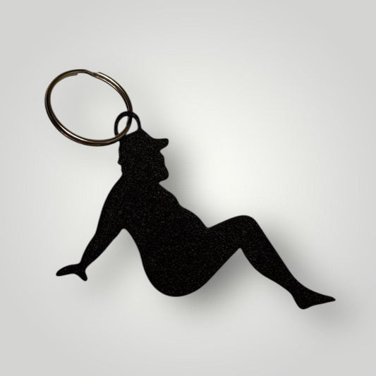 Funny Dad Keychain: 3D Printed PLA Keychain, Dadbod, Novelty, Gift