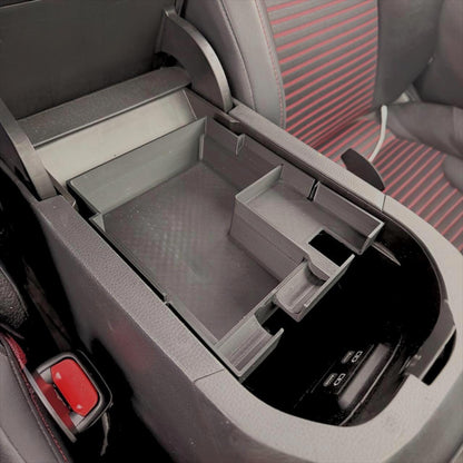 Toyota RAV4 Center Console Organizer (2019-2025) - 3D Printed PETG Hidden Storage