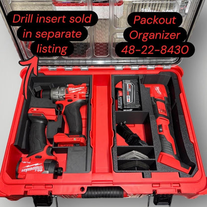 Milwaukee PACKOUT Insert for M18 Multi-Tool & Accessory | Fits PACKOUT 48-22-8430