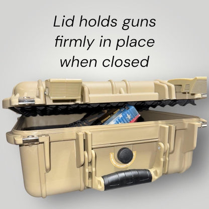 Apache 2800 4-Pistol Case Insert | Universal Handgun Organizer