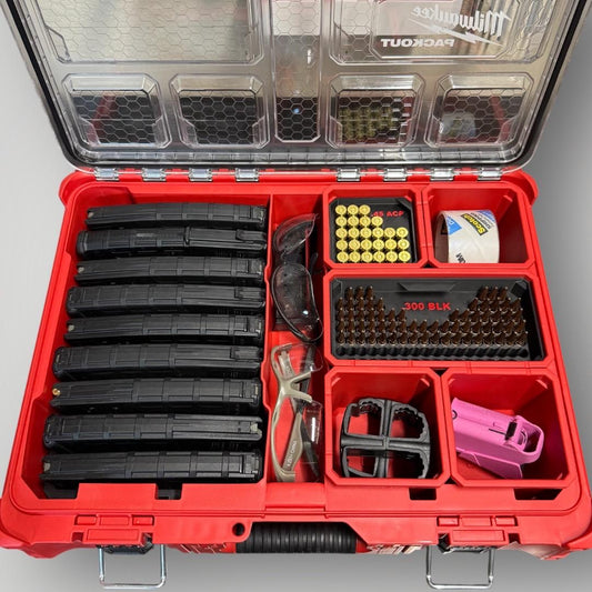 Milwaukee PACKOUT Insert for 9 Magpul PMAG 30 Magazines | Fits 48-22-8430 | AR-15 Mag Organizer