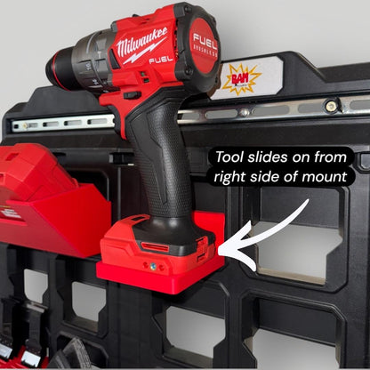 Milwaukee M18 PACKOUT Tool Holder | Custom Color Drill Mount