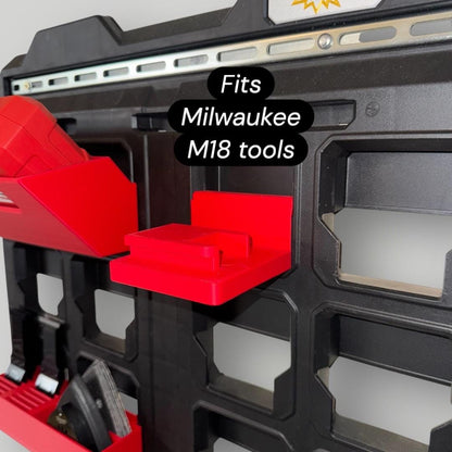 Milwaukee M18 PACKOUT Tool Holder | Custom Color Drill Mount