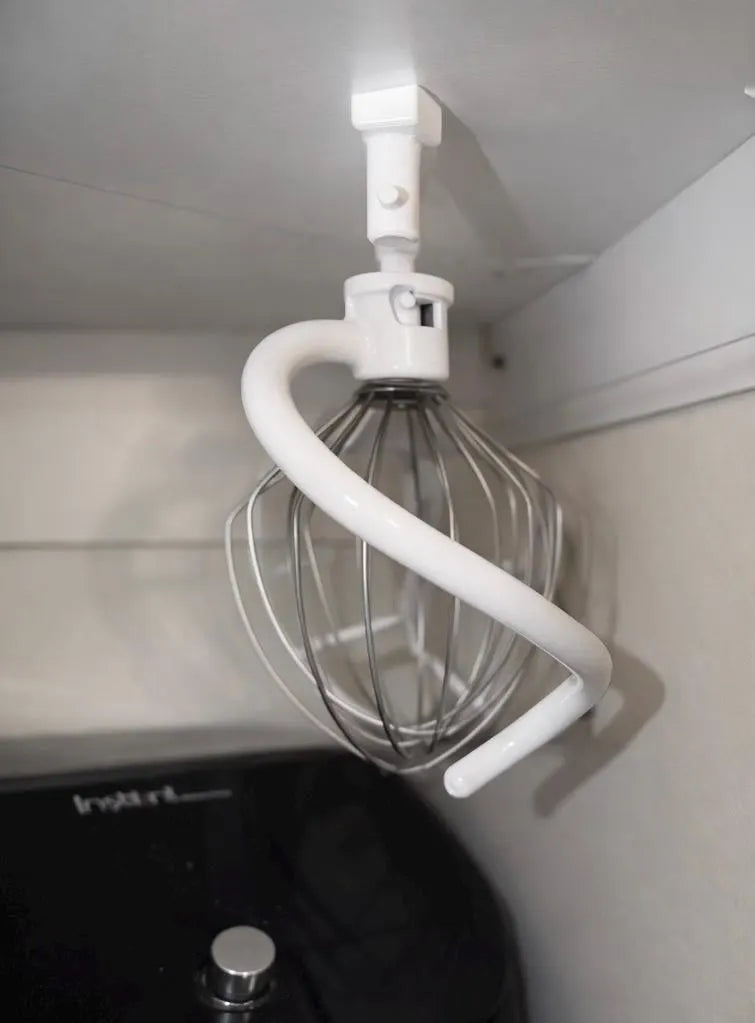 Slide Out KitchenAid Attachment Holder for 4 Mixer Attachments