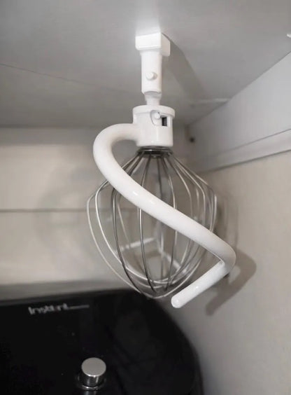 Slide Out KitchenAid Attachment Holder for 4 Mixer Attachments