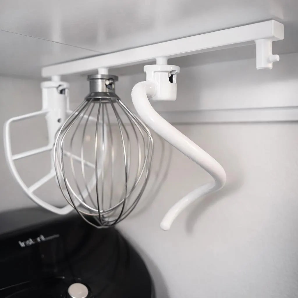 Slide Out KitchenAid Attachment Holder for 4 Mixer Attachments
