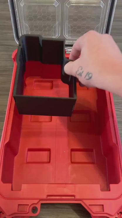 Milwaukee Packout Insert for Model # 48-22-8435 | Cordless Oscillating Multi-Tool Organizer