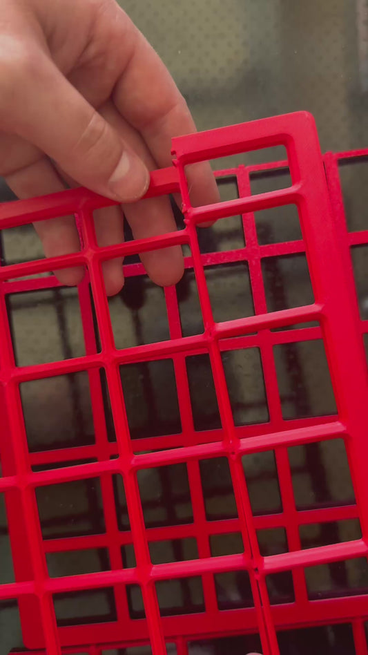 Modular Socket Organizer | 1/4” Drive SAE | Gridfinity Compatible | Custom Two-Tone Color