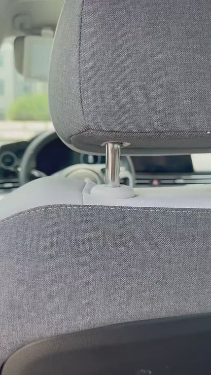 3D Printed Car Headrest Hook – Hang your groceries, purses, bags, etc.