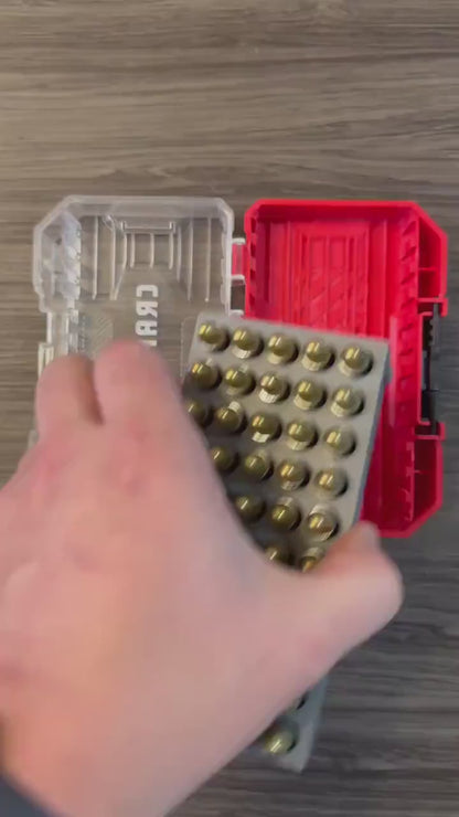 Ammo Insert for Craftsman/Dewalt Bit Boxes – 50-Round Pistol Ammo Holder