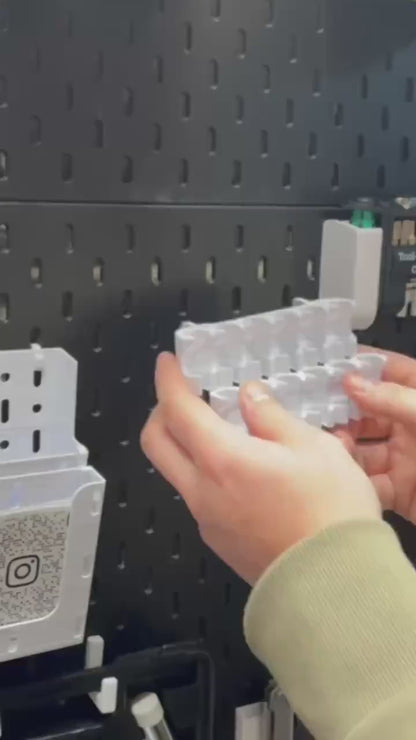 IKEA SKADIS Mount for Wera Micro Screwdriver Set | Precision Tool Holder | Choose 11, 12, or 13 Slots