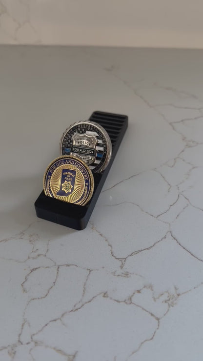 Challenge Coin Display (19 Coins)