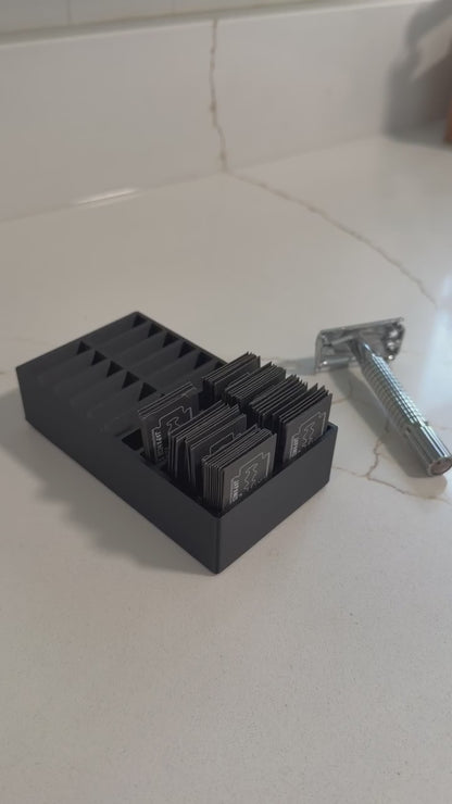 20 Safety Razor Blade Storage