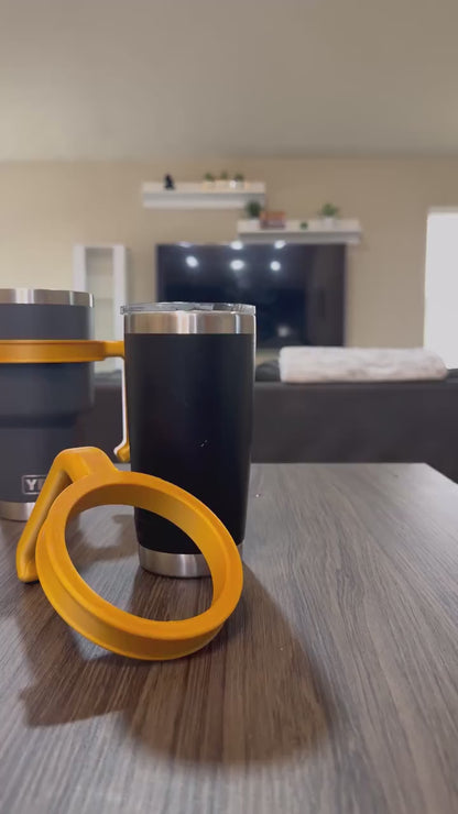 Slide-On Handle for YETI Rambler Tumblers – 3D Printed Grip for 20 & 30 oz Cups